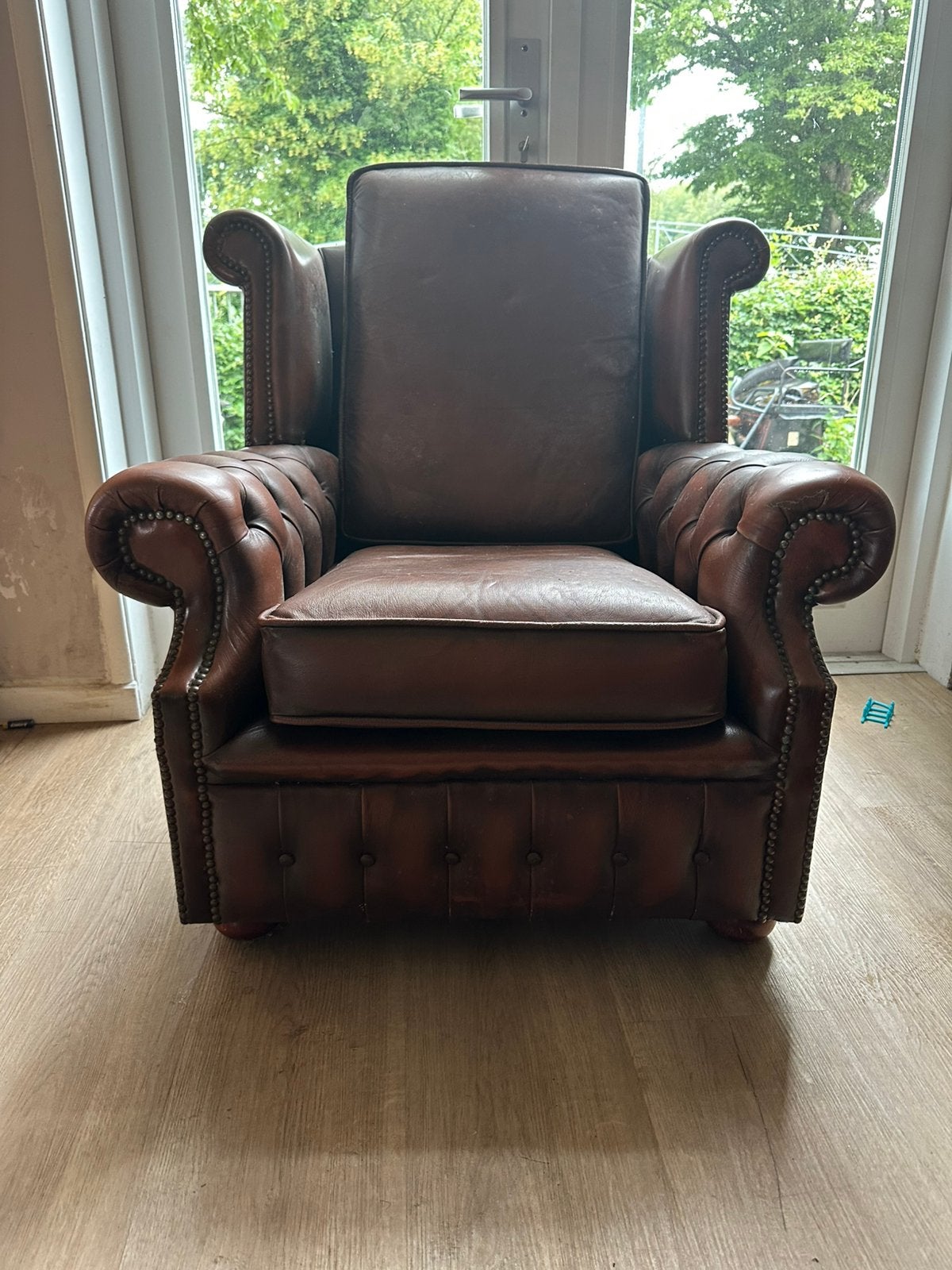 Chesterfield, Huis en Inrichting, Ophalen of Verzenden, Zo goed als nieuw, 75 tot 100 cm