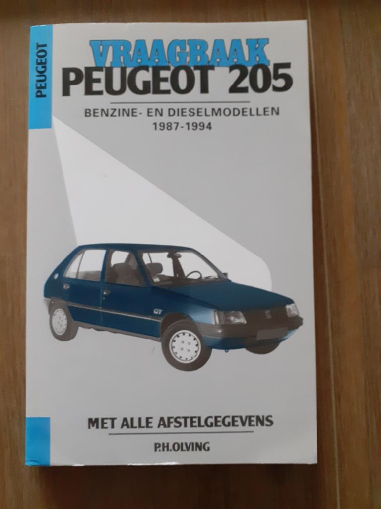 Vraagbaak Peugeot 205, Ophalen of Verzenden