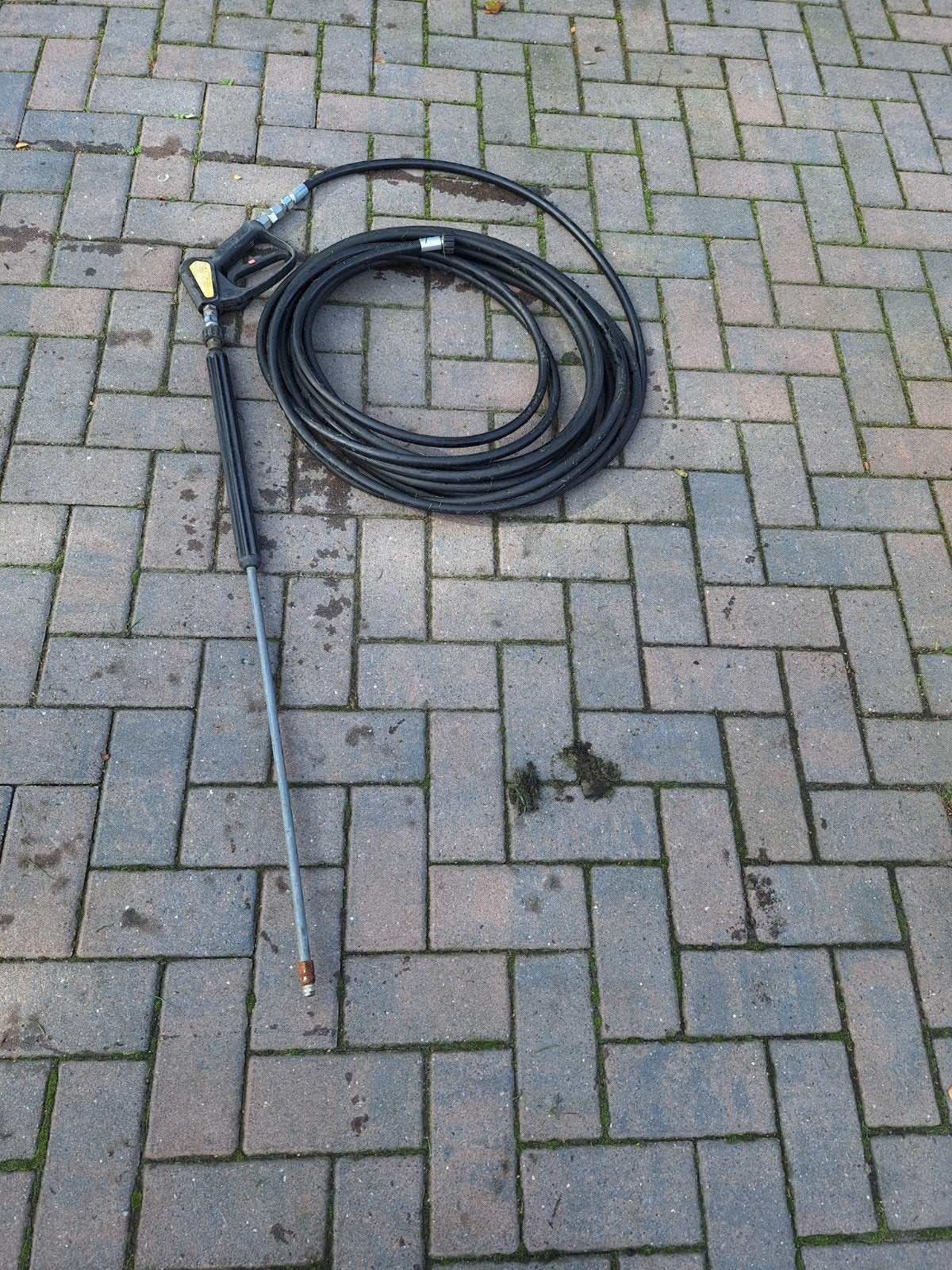slang voor een hogedruk spuit, Ophalen, Elektrisch