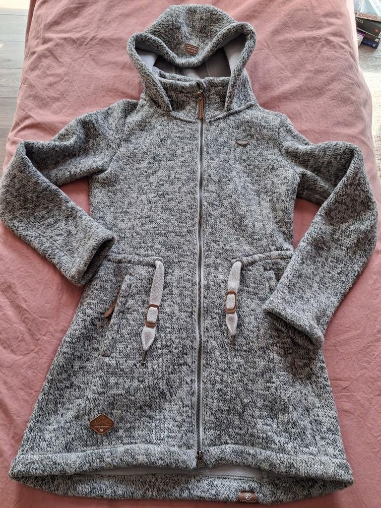 Ragwear Dames Jas/Vest - Maat S - Grijs Gemêleerd, Kleding | Dames, Ophalen of Verzenden, Zo goed als nieuw, Maat 36 (S), Grijs