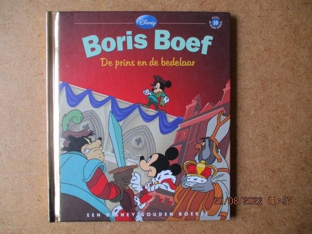 adv6939 boris boef de prins en de bedelaar hc, Eén stripboek, Ophalen, Gelezen