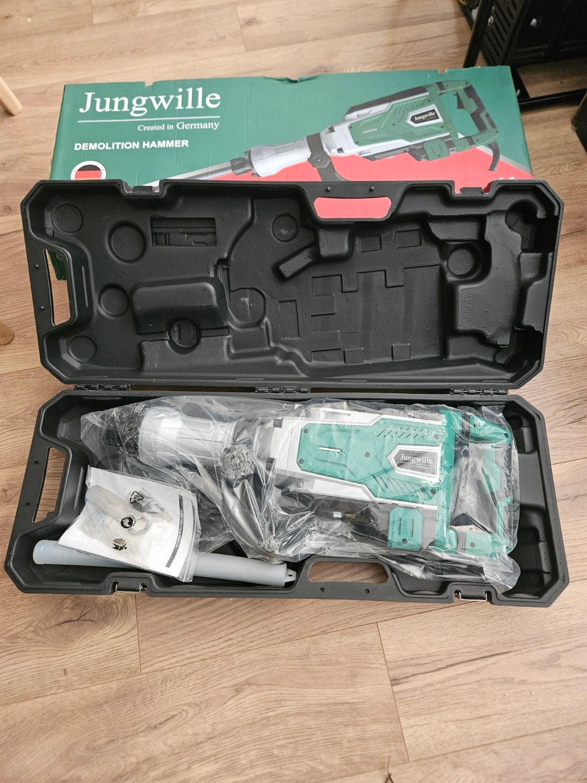 Jungwille Demolition Hammer - Nieuw in Koffer, Doe-het-zelf en Verbouw, Ophalen, Nieuw