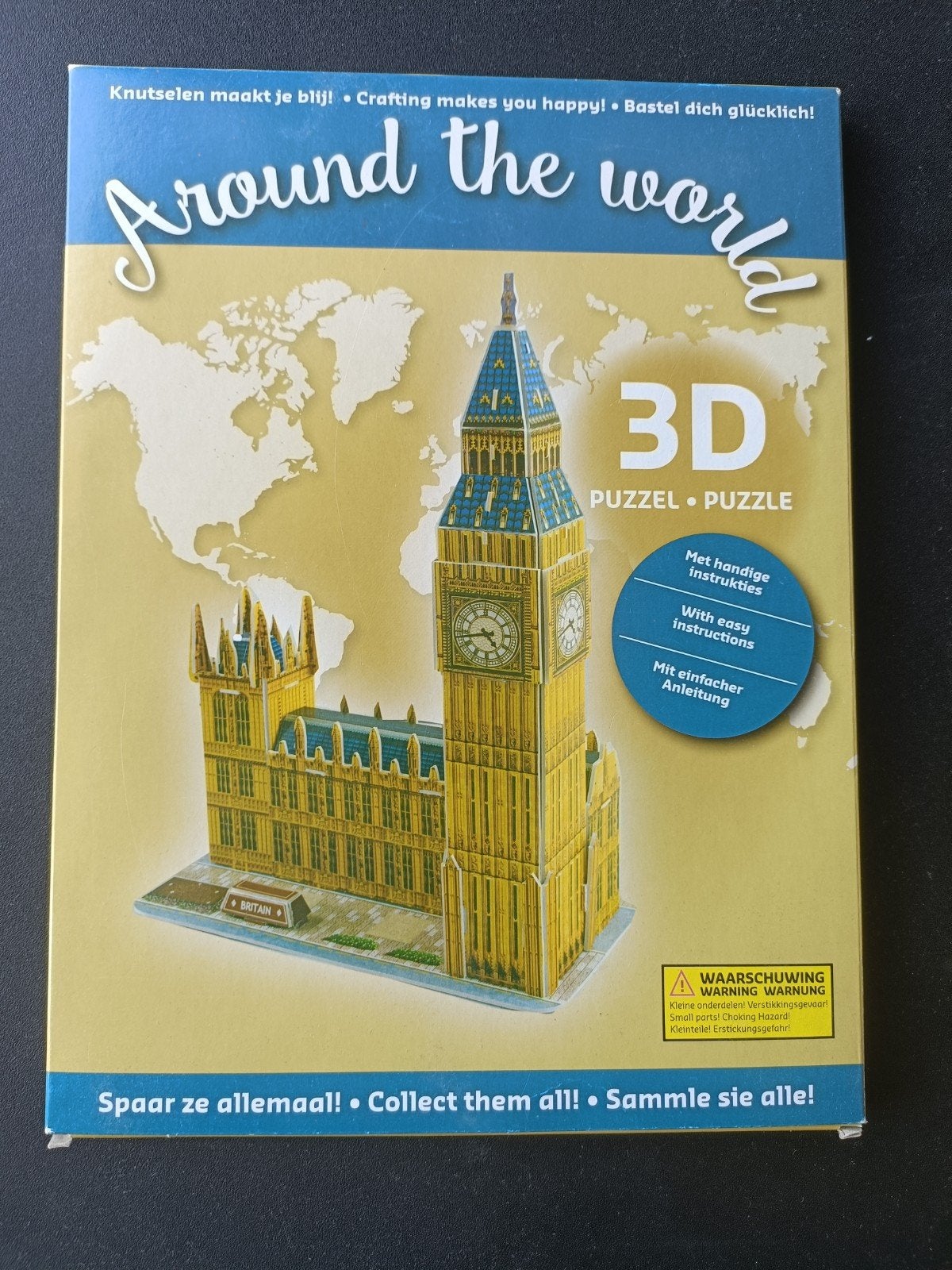 3D Puzzel Big Ben - Around the World, Ophalen of Verzenden, Nieuw, Rubik's of 3D-puzzel