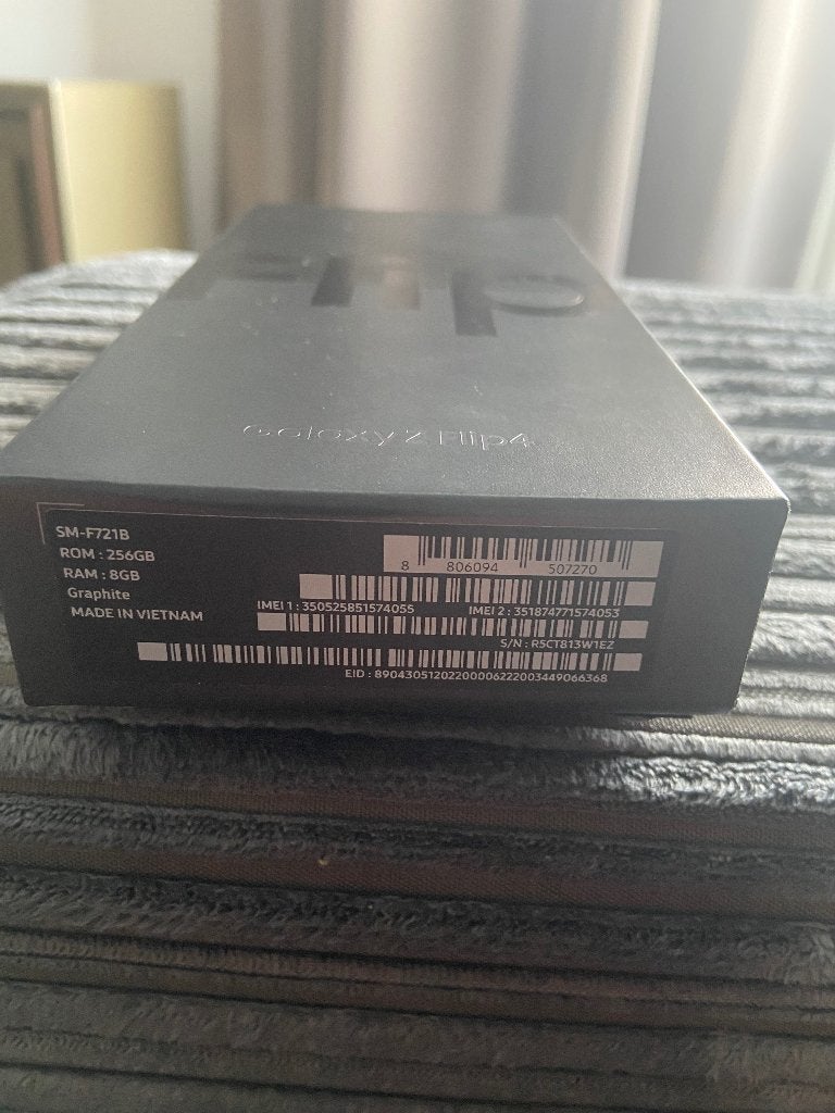 Samsung z flip 4 256 GB, Telecommunicatie, Mobiele telefoons | Samsung, Ophalen, Zwart, Touchscreen, Zo goed als nieuw
