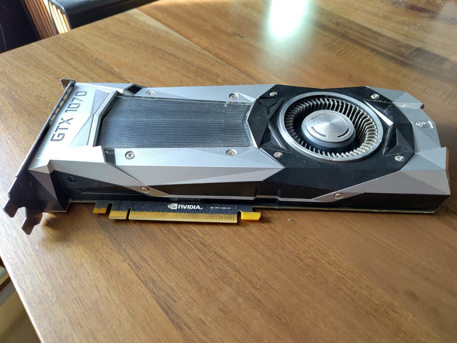 NVIDIA GeForce GTX 1070 Founders Edition Videokaart, Ophalen, PCI-Express 3, Gebruikt, HDMI