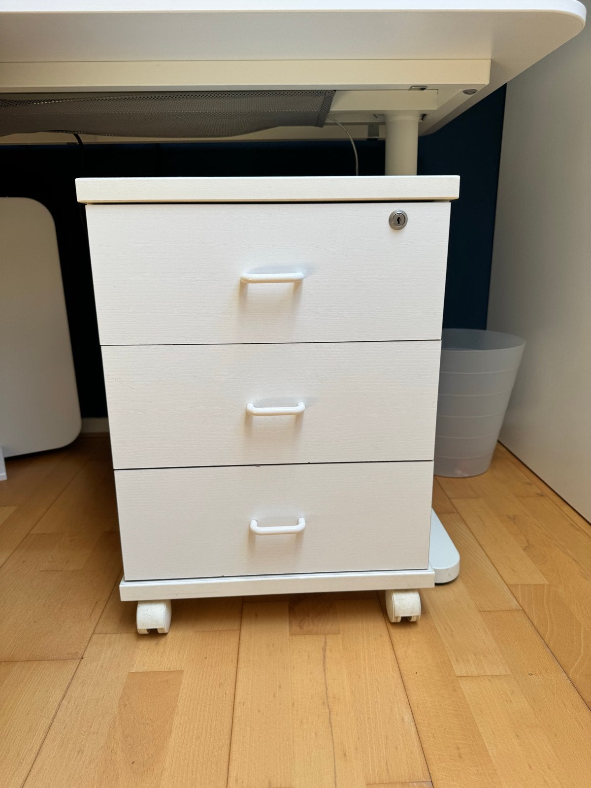 Bureau ladekastje met 3 laden - 43x60x45 cm, Huis en Inrichting, Kasten | Ladekasten, Ophalen, Minder dan 50 cm, Gebruikt, 3 of 4 laden