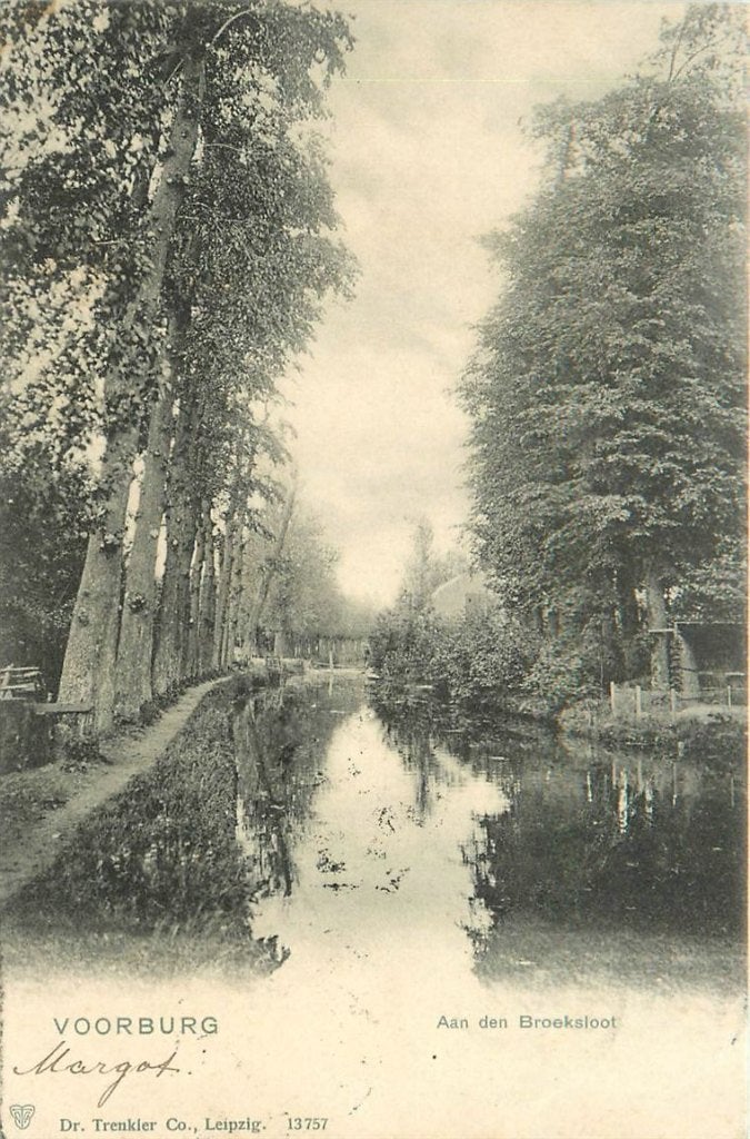702-088-037 Voorburg  Aan De Broeksloot, Verzenden, Voor 1920, Zuid-Holland
