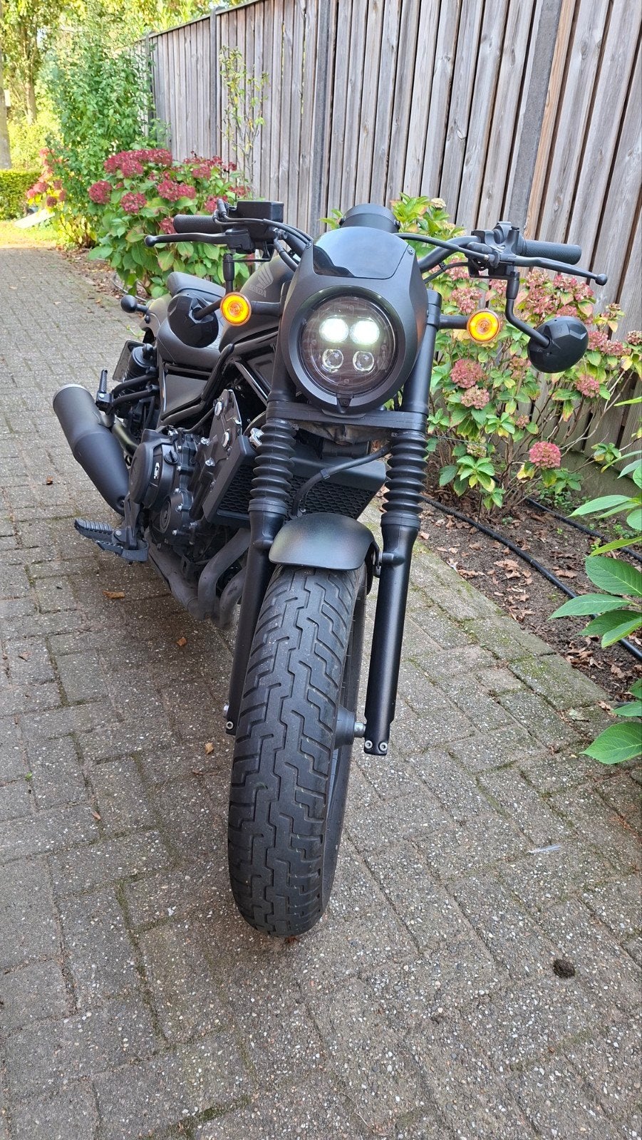 Nieuwste type Honda CMX 500 Rebel Black Edition, 2 cilinders, Occasion, ABS, Chopper