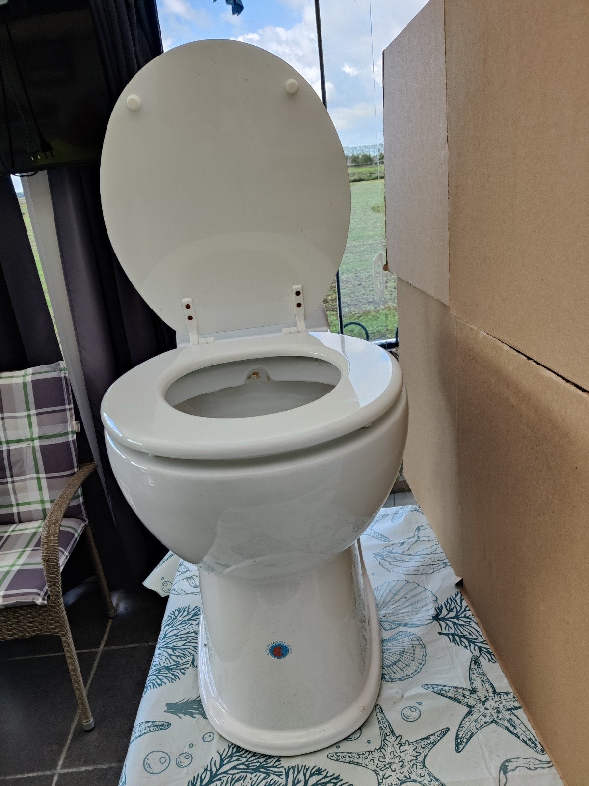 Sani Broyeur Toilet - Zo goed als nieuw, Ophalen, Zo goed als nieuw, Toilet