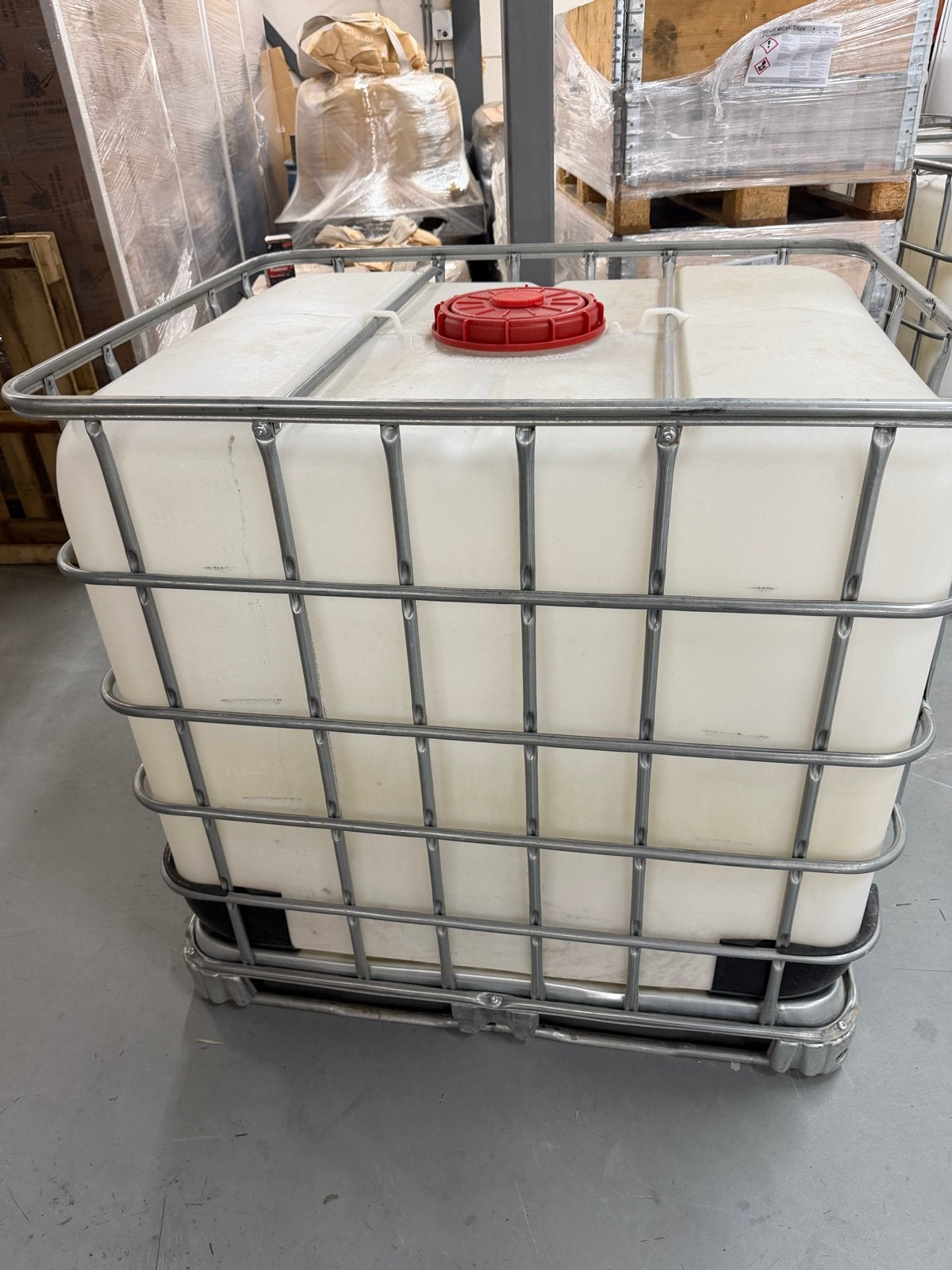 IBC container 1000 liter, 150 liter of meer, Ophalen