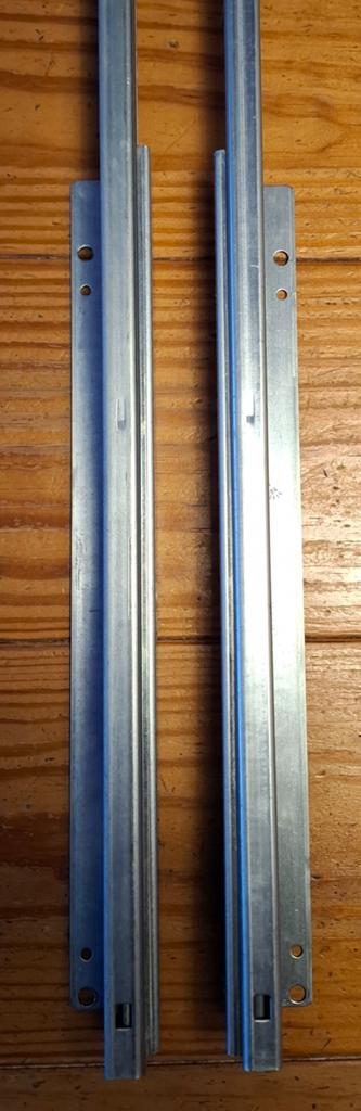 IKEA PAX Komplement ladegeleiders/rails 58cm, Huis en Inrichting, Kasten | Overige, Ophalen of Verzenden, Zo goed als nieuw