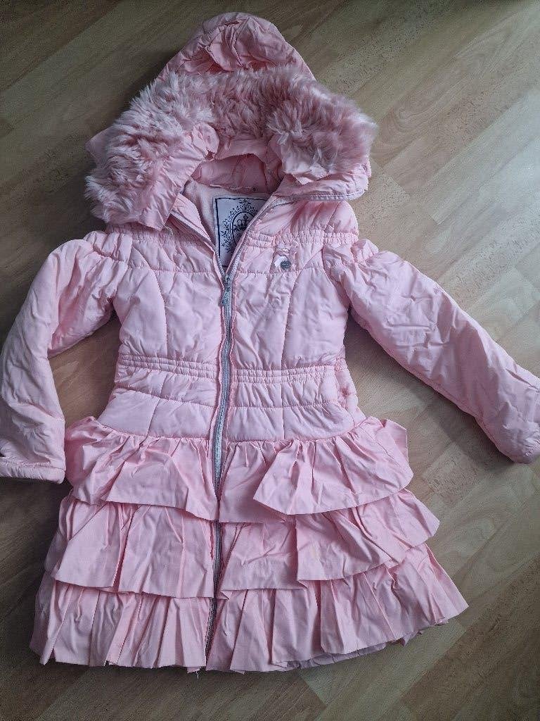 roze LE CHIC jas, maat 140, Ophalen of Verzenden, Zo goed als nieuw, Meisje, Jas