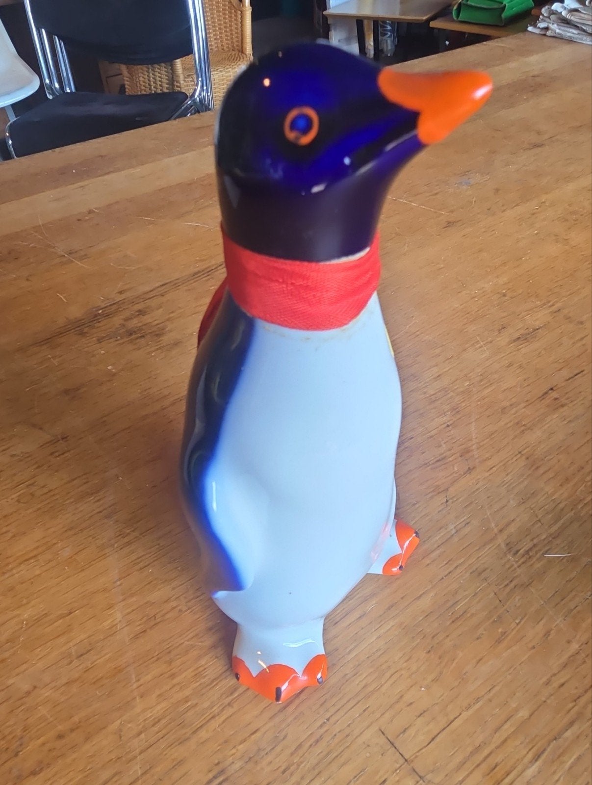 Lomonosov porseleinen pinguïn fles, Antiek en Kunst, Antiek | Porselein, Ophalen of Verzenden