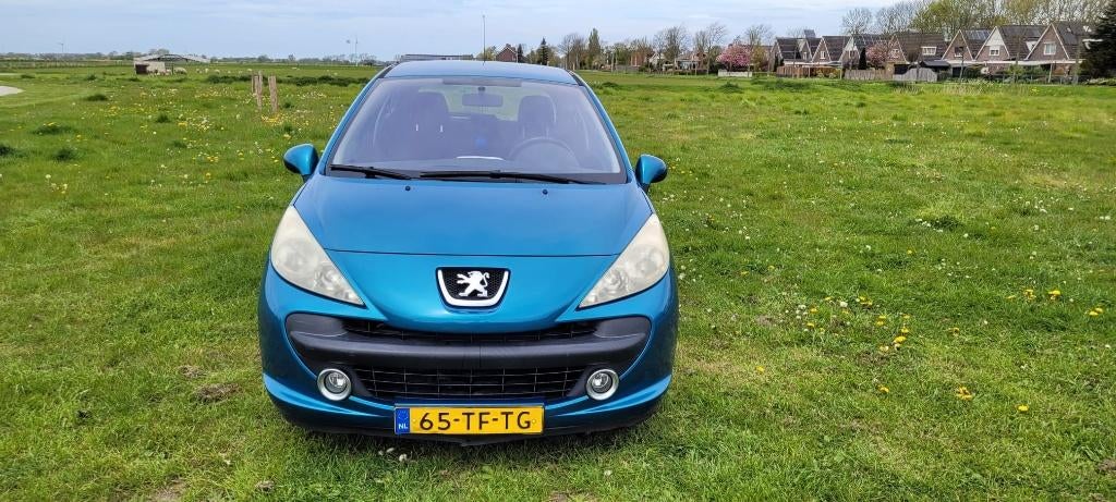 Peugeot 207 1.4 16V 3DRS 2006 Blauw, Stof, Zwart, 4 cilinders, Blauw