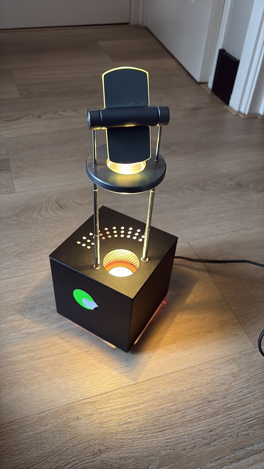Leuke vintage projectie klok, Ophalen of Verzenden