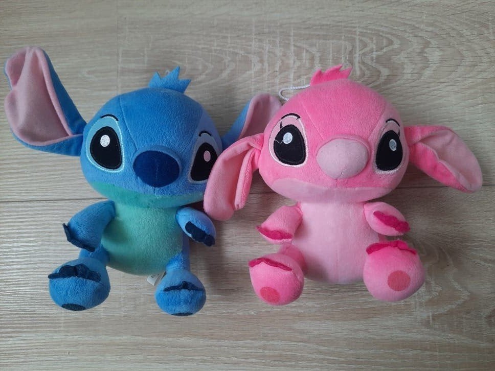 Stitch en Angel knuffels - Lilo & Stitch, Ophalen, Disney, Overige typen, Middelgroot (20 tot 80 cm)