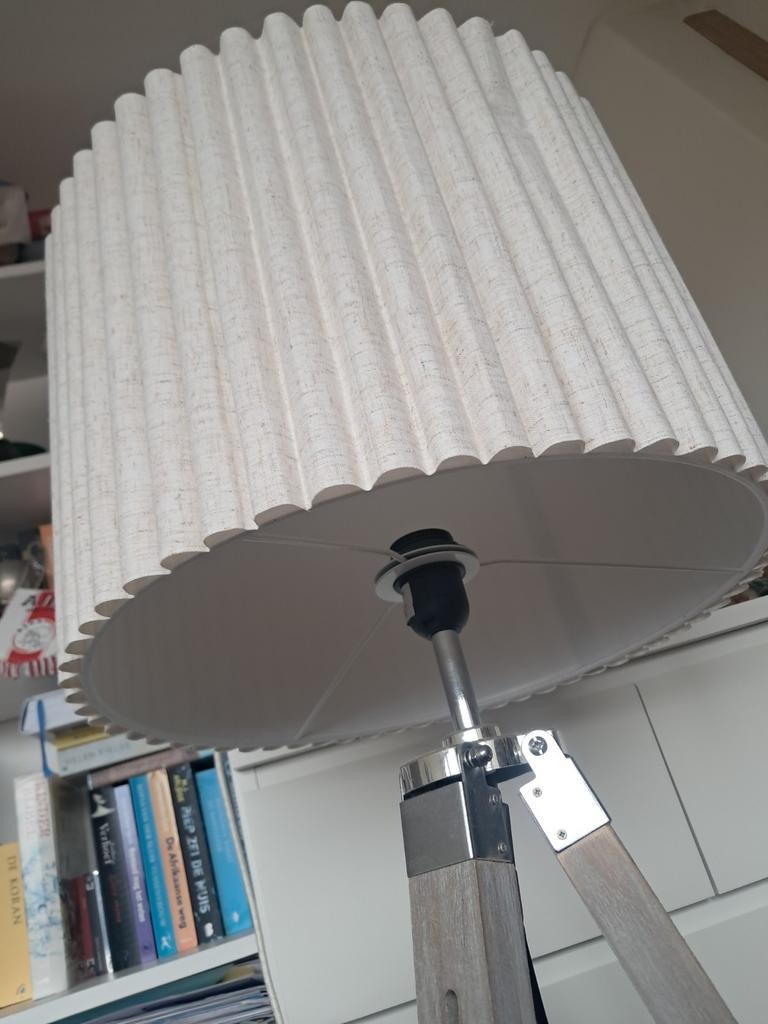 Zo goed als nieuwe lampenkap Leen Bakker 28x40 cm, Huis en Inrichting, Lampen | Lampenkappen, Ophalen, 25 tot 50 cm, Rond, Zo goed als nieuw