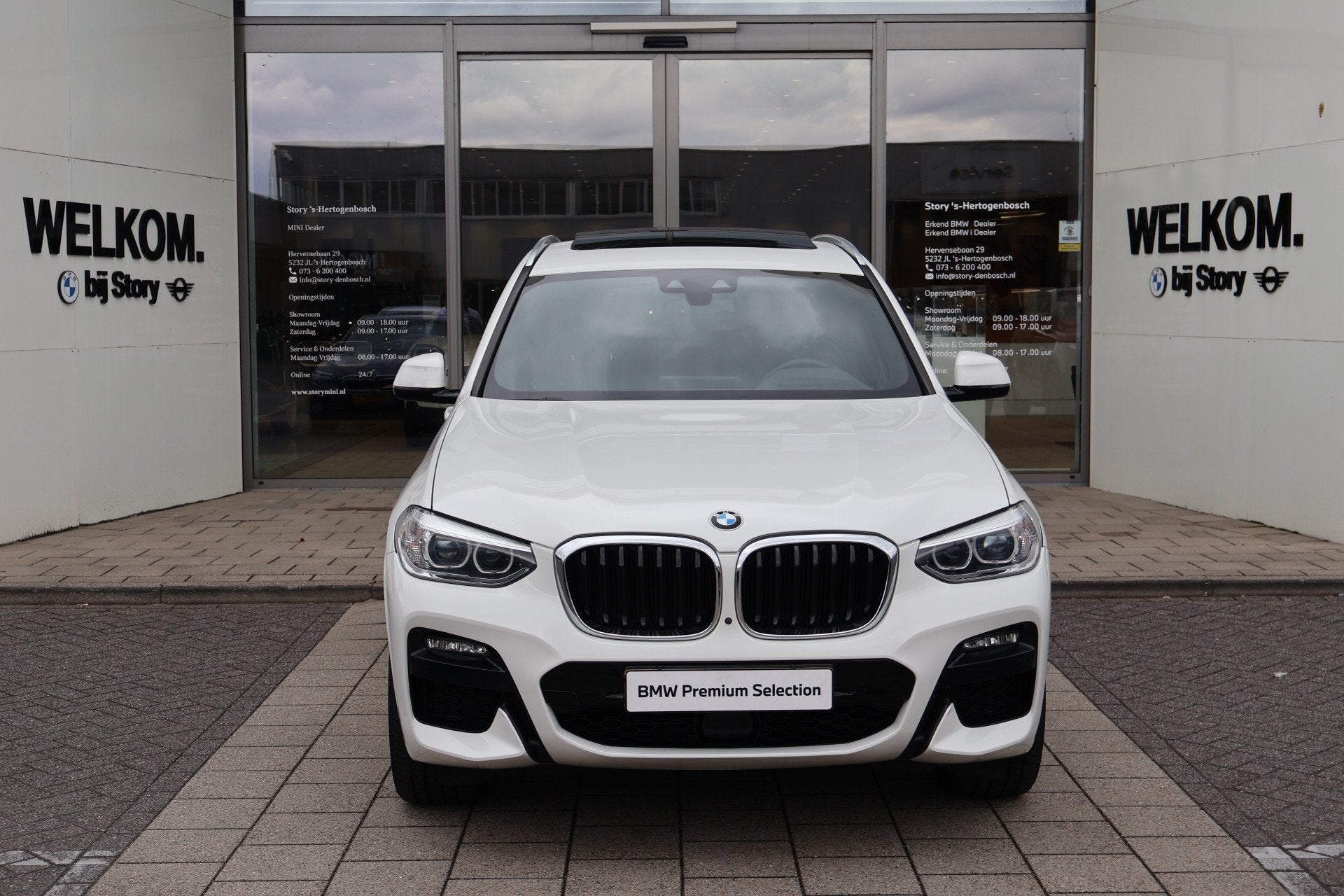 BMW X3 xDrive30e High Executive M Sport Automaat / Panoramad, Gebruikt, 4 cilinders, Wit, Bedrijf