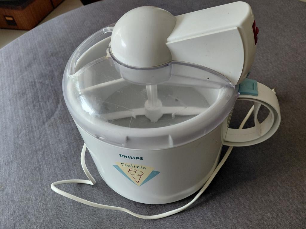 Philips Delizia IJsmaker - Maak zelf heerlijk ijs!, Ophalen, Gebruikt