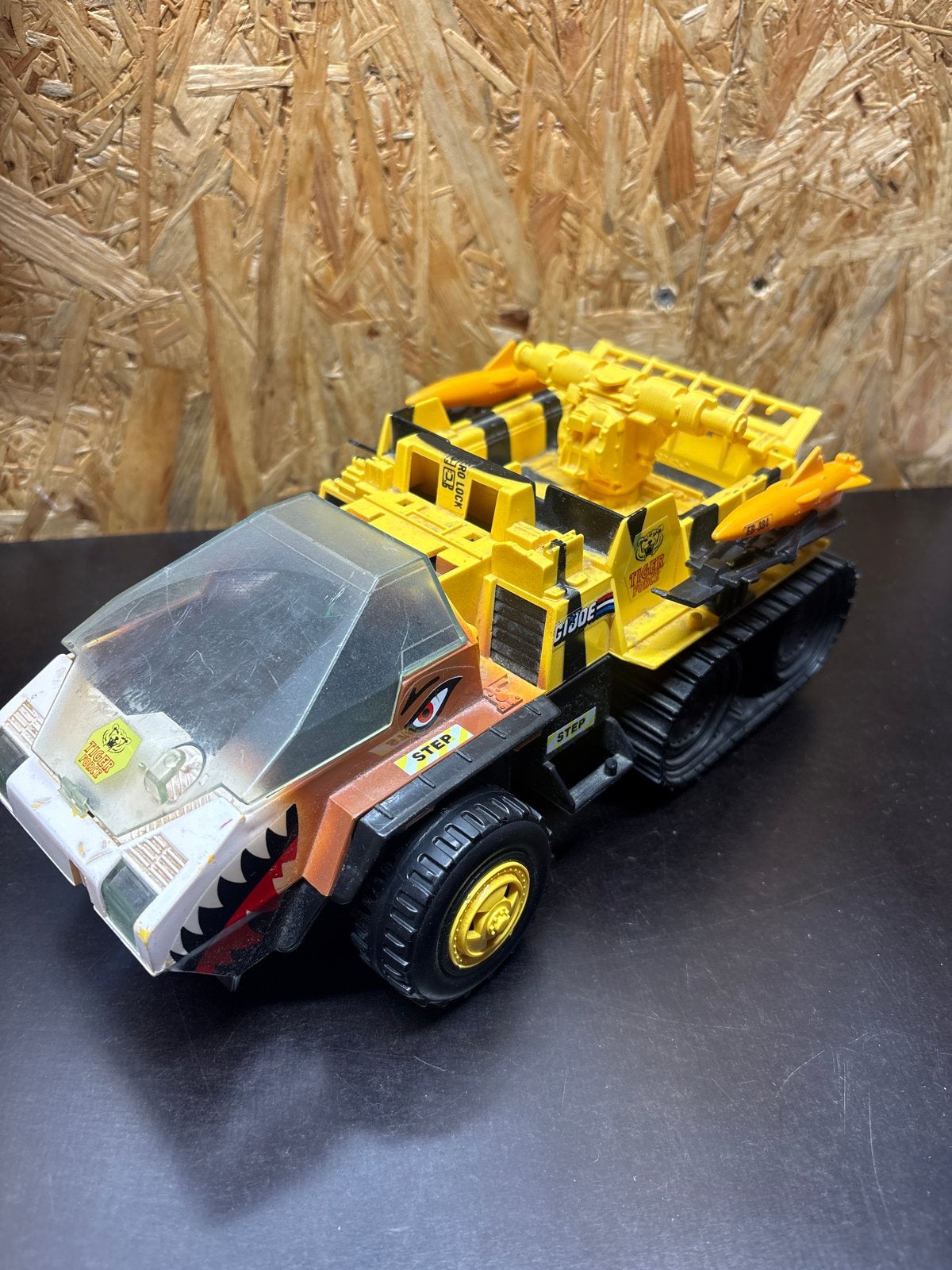 Vintage G.I. Joe Tiger Force Tiger Cat Tank Speeder, Verzamelen, Ophalen of Verzenden, Gebruikt