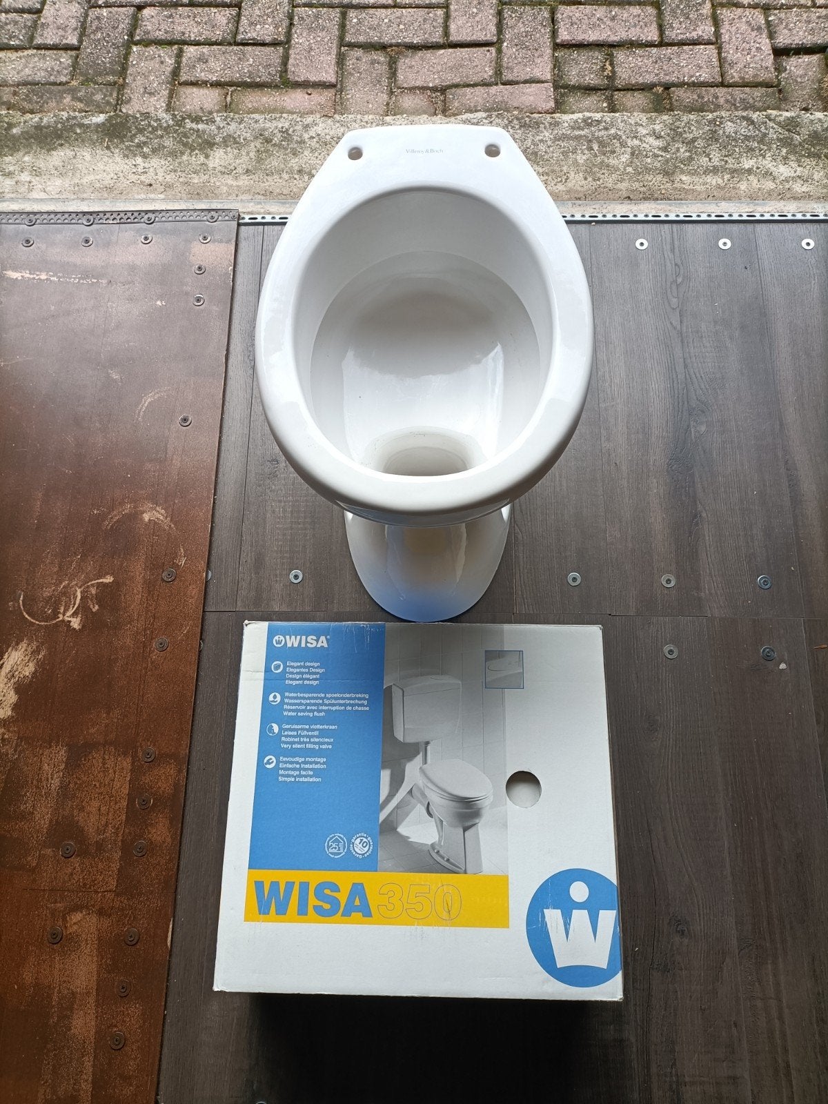 wc pot Villeroy & boch, Ophalen, Overige typen, Nieuw, Minder dan 25 cm