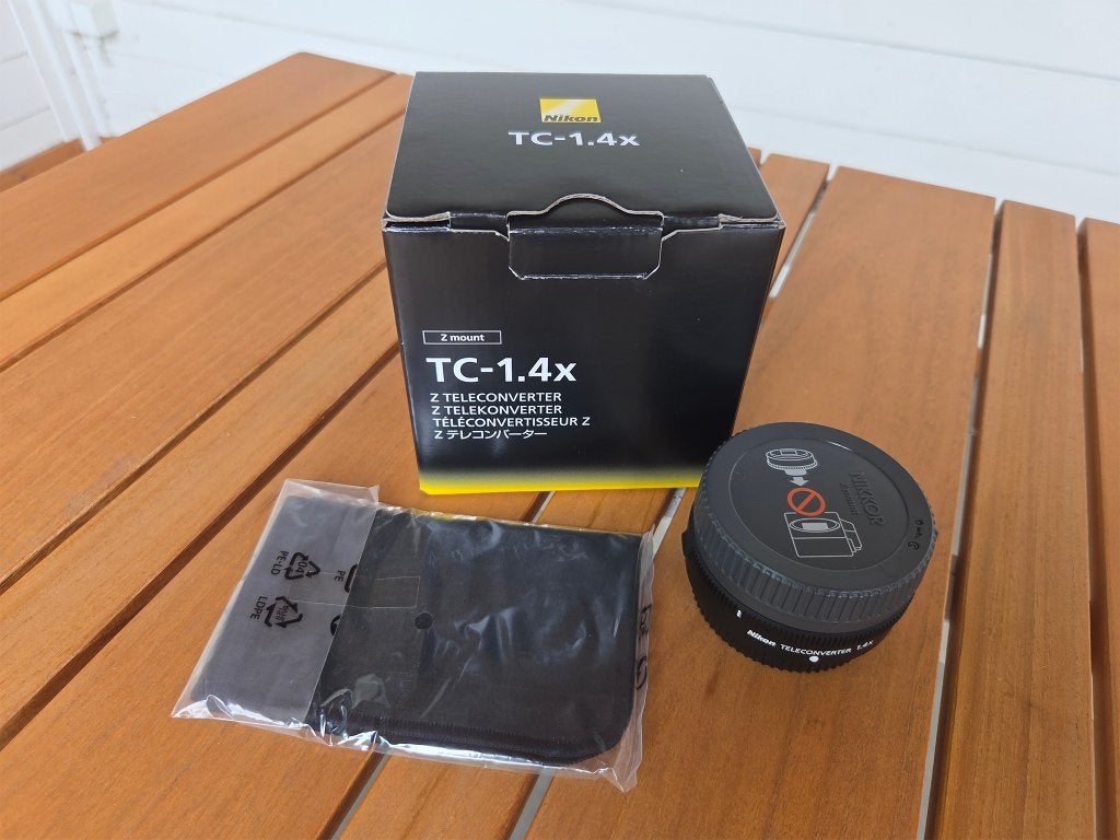 Nikon Z TELECONVERTER TC‑1.4x, Nikon Z-mount, Nikon, Ophalen of Verzenden, Zo goed als nieuw