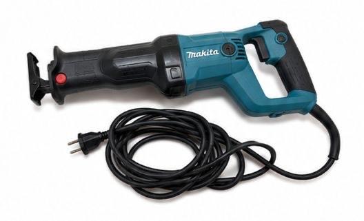 Makita Reciprozaag in koffer met zaagbladen, Gebruikt, 70 mm of meer, 600 tot 1200 watt, Ophalen of Verzenden