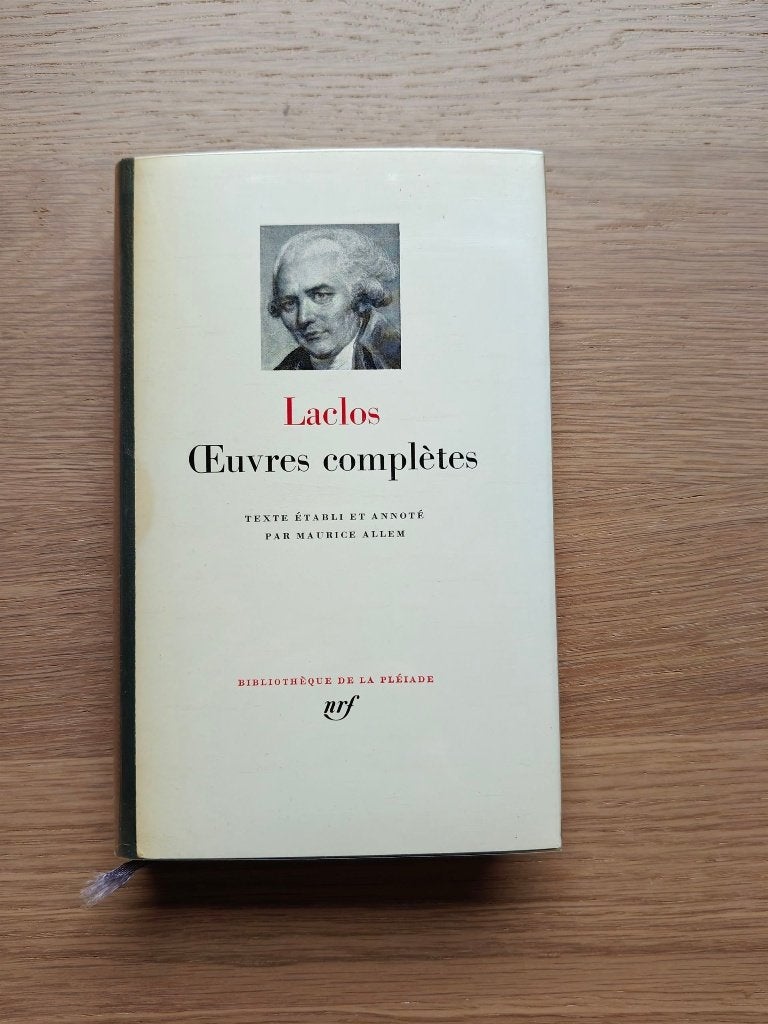 Oeuvres completes de Choderlos de Laclos, Ophalen of Verzenden, Zo goed als nieuw, Europa overig