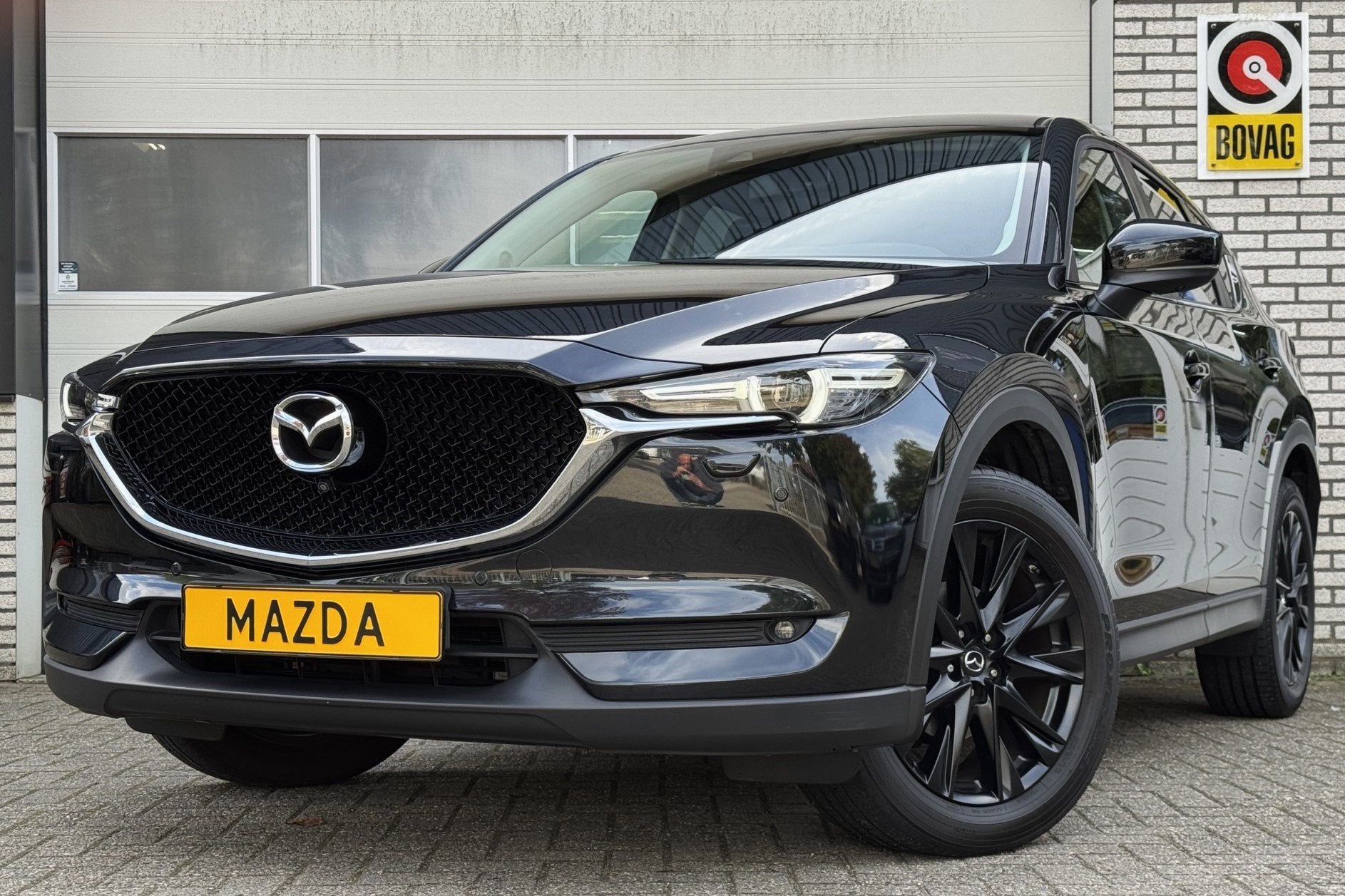 Mazda CX-5 2.5 SkyActiv-G 194 Edition100 Black Trekhaak 360C, Auto's, Dealer onderhouden, Gebruikt, Zwart, 4 cilinders
