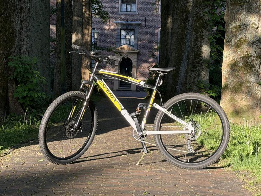fully mtb, 27.5 inch Esperia, 8 versnellingen, Overige merken, Minder dan 10 versnellingen, Vering, 49 tot 53 cm