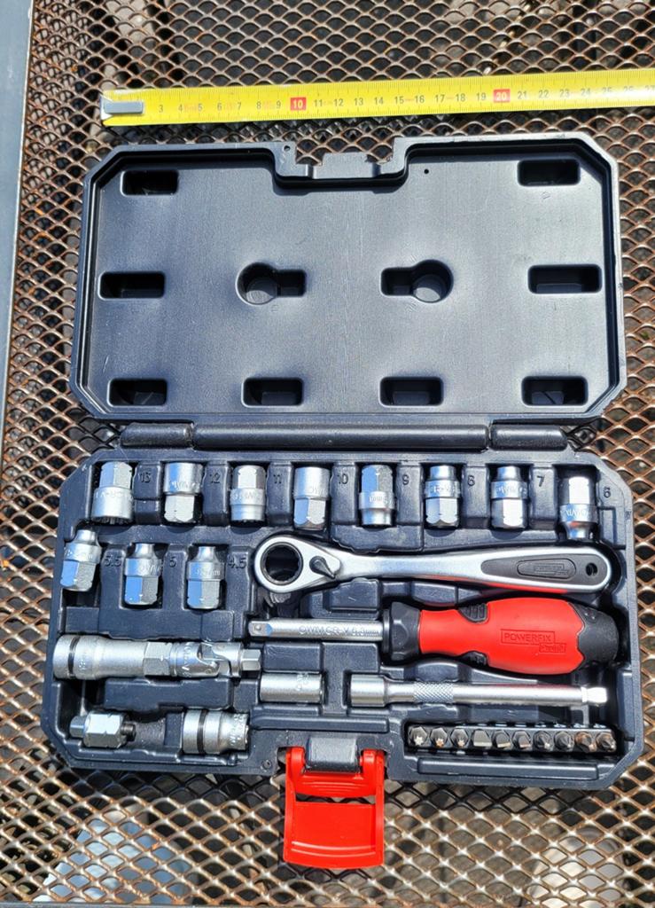 Doppenset powerfix provi, Doe-het-zelf en Verbouw, Gereedschap | Handgereedschap, Ophalen of Verzenden, Nieuw