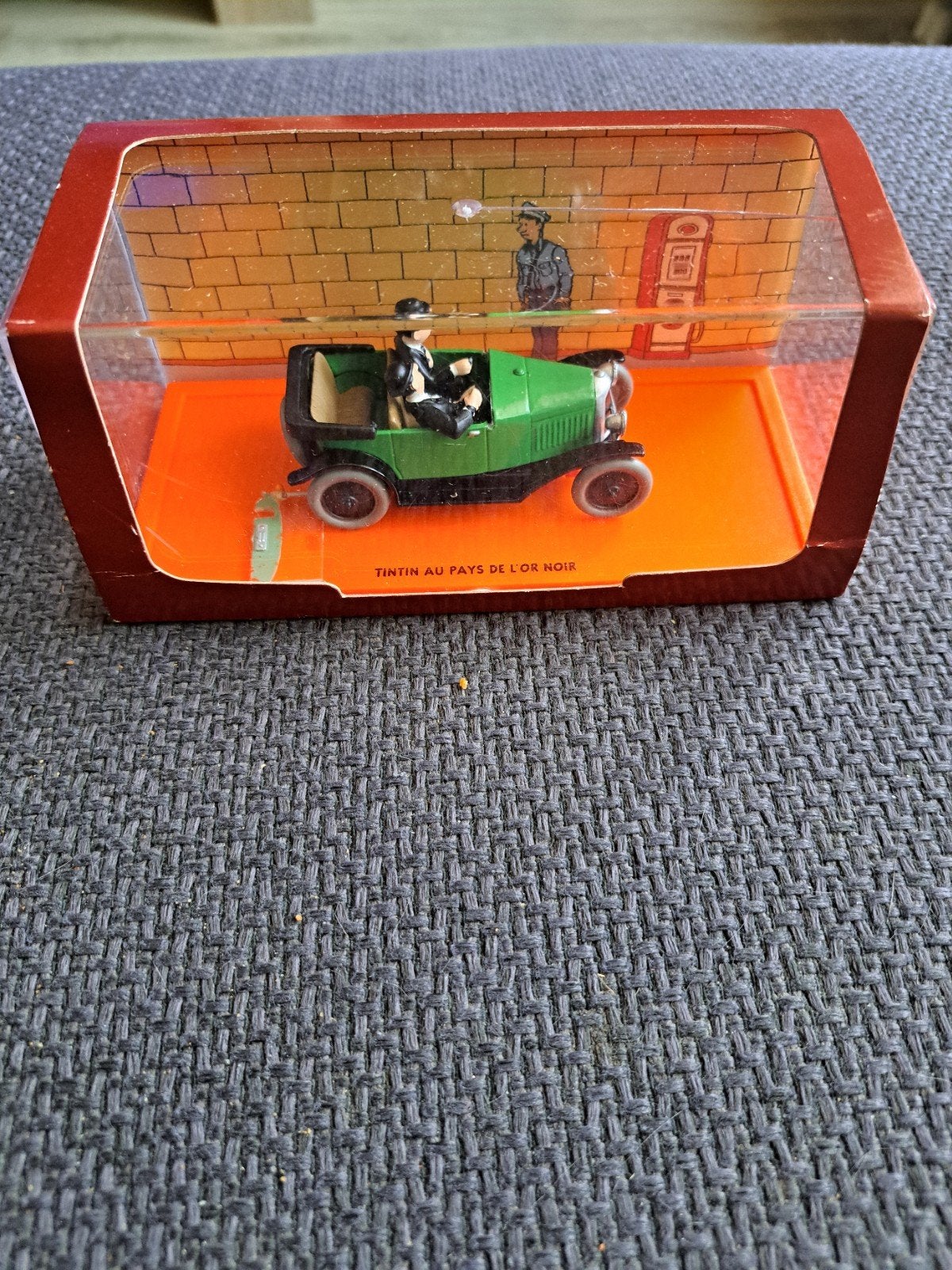Tin tin modelauto in ovp, Gebruikt, Frankrijk, Overige typen, Ophalen of Verzenden