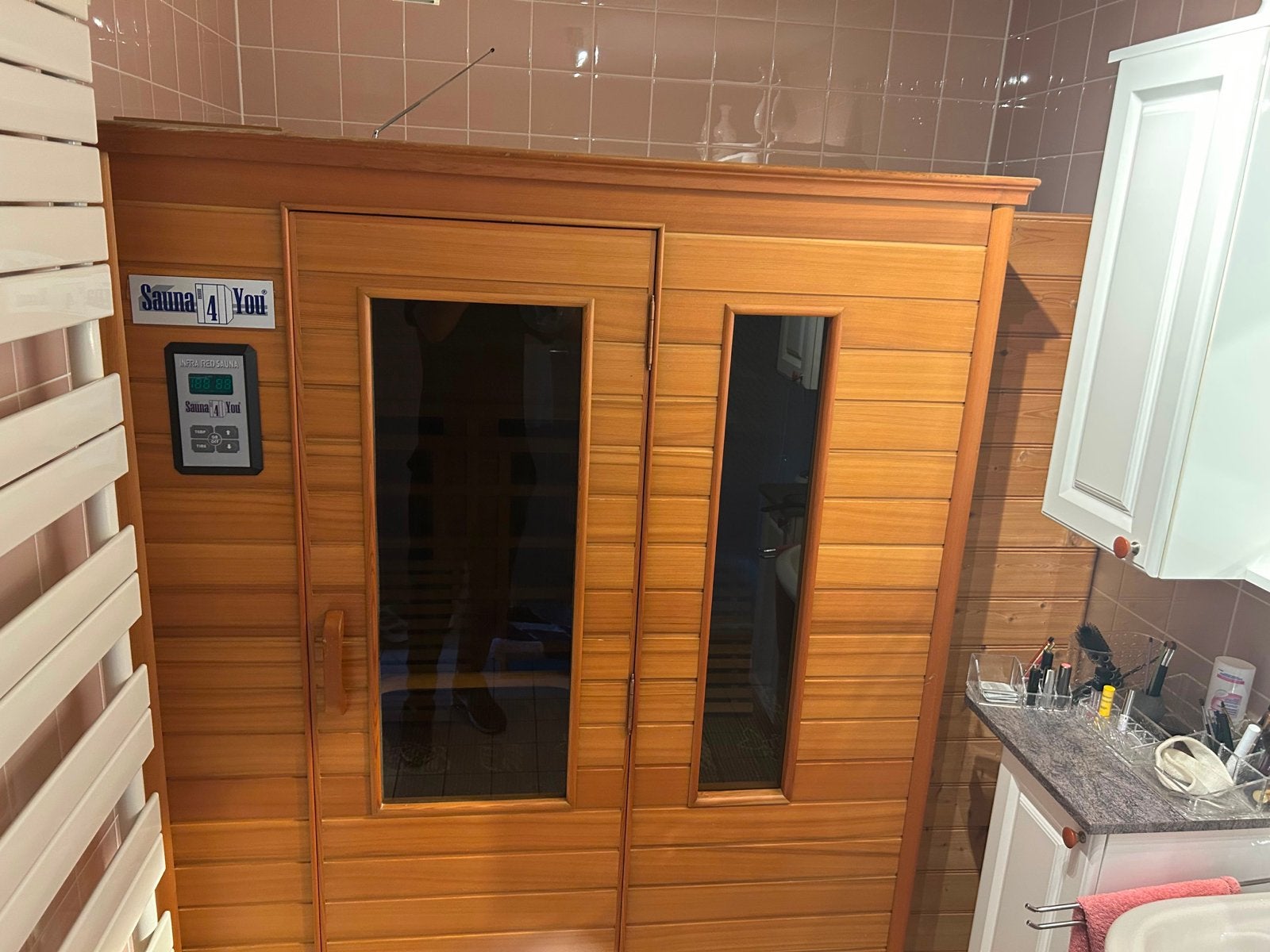 Sauna4You Infrarood Sauna - Zelf demonteren, Ophalen, Zo goed als nieuw, Infrarood, Complete sauna