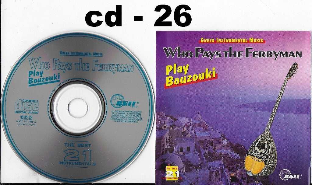 Single Cd - 26 --Who Pays the Ferrymann, Ophalen of Verzenden, Zo goed als nieuw, Pop