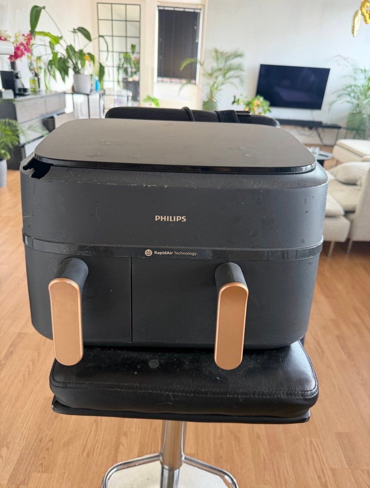 Philips Airfryer XXL - Rapid Air Technologie, Ophalen, Gebruikt, Airfryer XXL, 1500 gram of meer