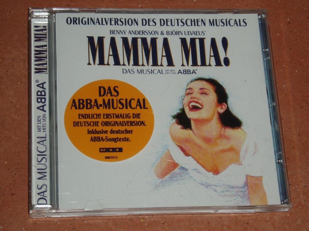 CD soundtrack musical Mamma Mia , Duitse versie , ABBA, Verzenden, Gebruikt