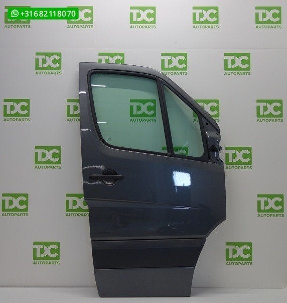 Mercedes Sprinter W906 ('06-'18) Voorportier rechts grijs, Gebruikt, Deur, Mercedes-Benz, Ophalen of Verzenden