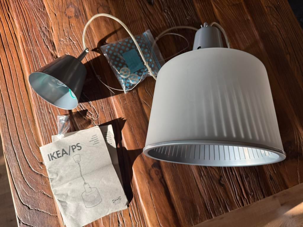 Ikea hanglamp matglas, Ophalen of Verzenden, Metaal, Minder dan 50 cm