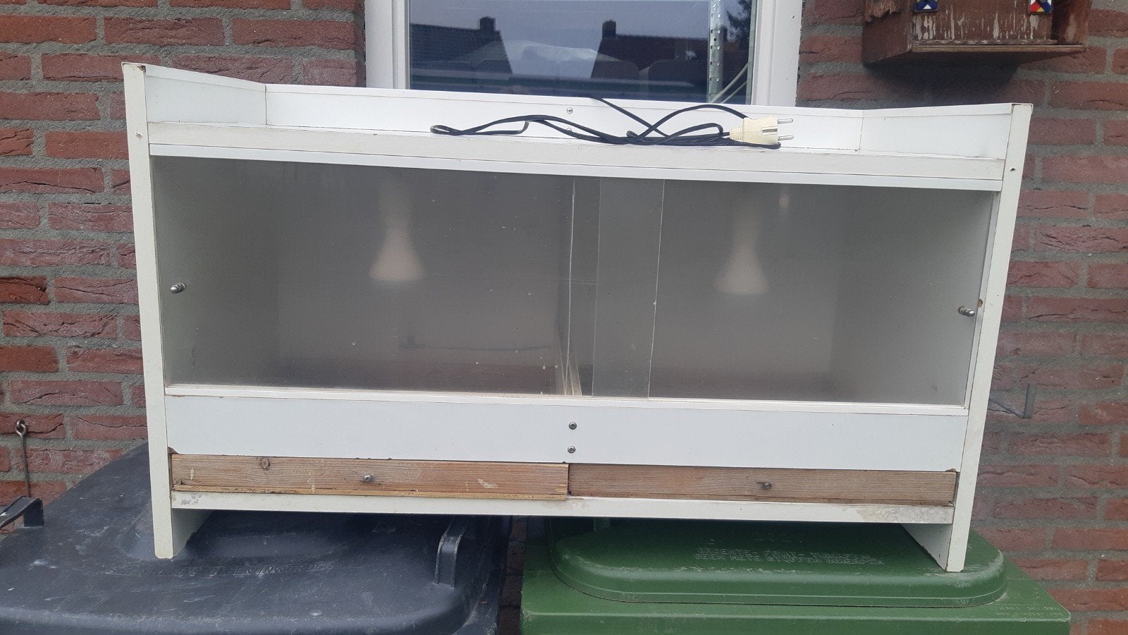 kuiken opfokkooi of ziekenkooi, Dieren en Toebehoren, Vogels | Hokken en Kooien, Ophalen, Zo goed als nieuw, Hout, Vogelkooi
