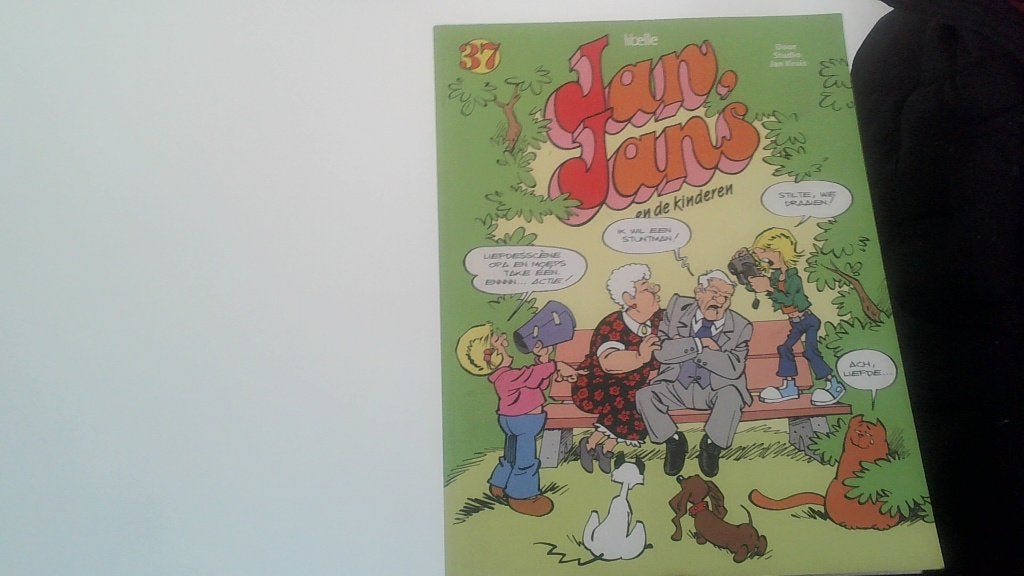 jan jans nr 37 liefdesscene opa en moeps, Eén stripboek, Verzenden, Zo goed als nieuw