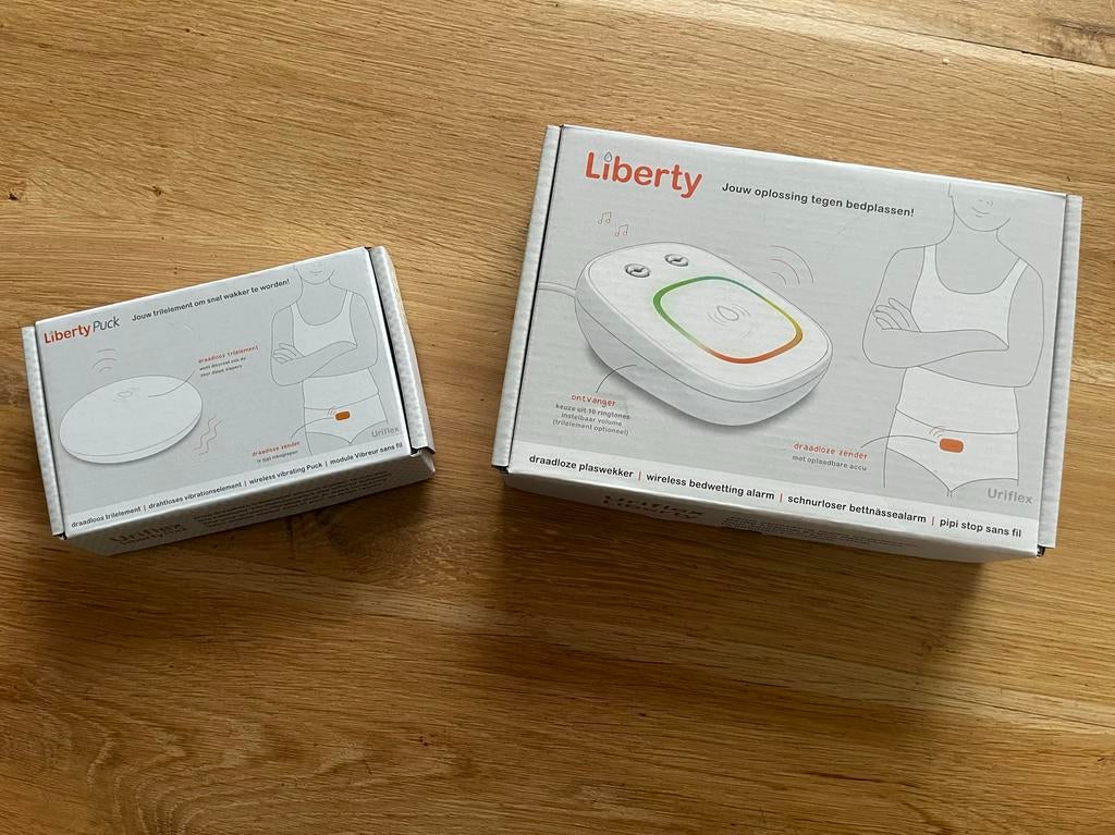 Liberty plaswekker met trilalarm - zgan in doos, Ophalen of Verzenden, Zo goed als nieuw