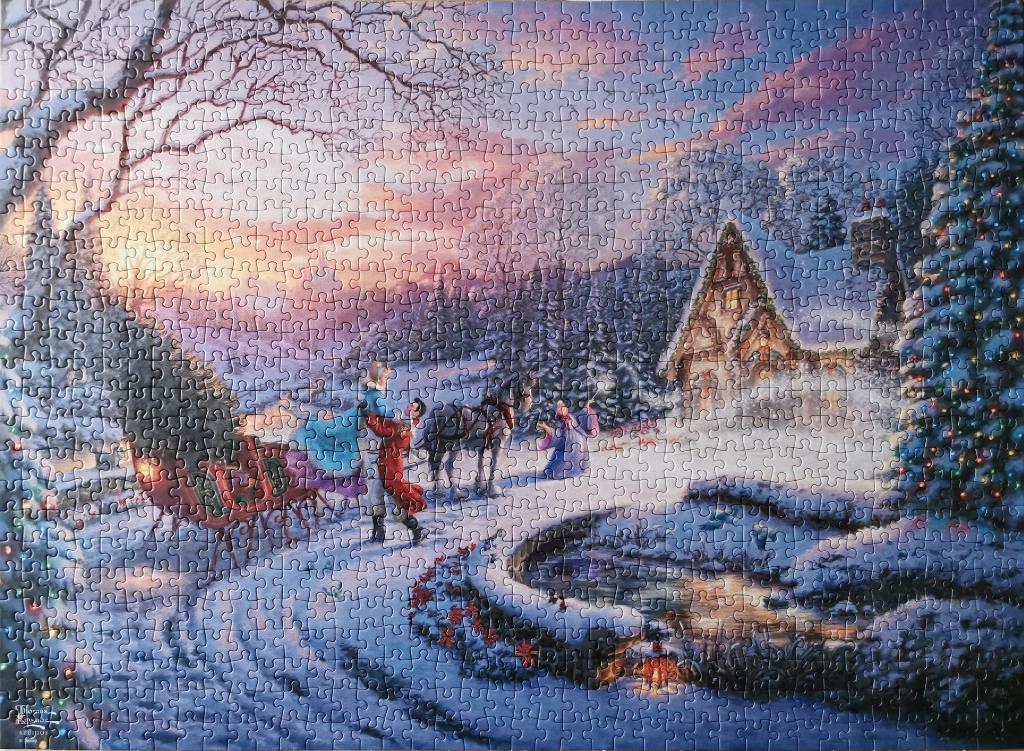 Schmidt Puzzle – Disney Dreams Collection – Thomas Kinkade, Hobby en Vrije tijd, Denksport en Puzzels, Zo goed als nieuw, Legpuzzel