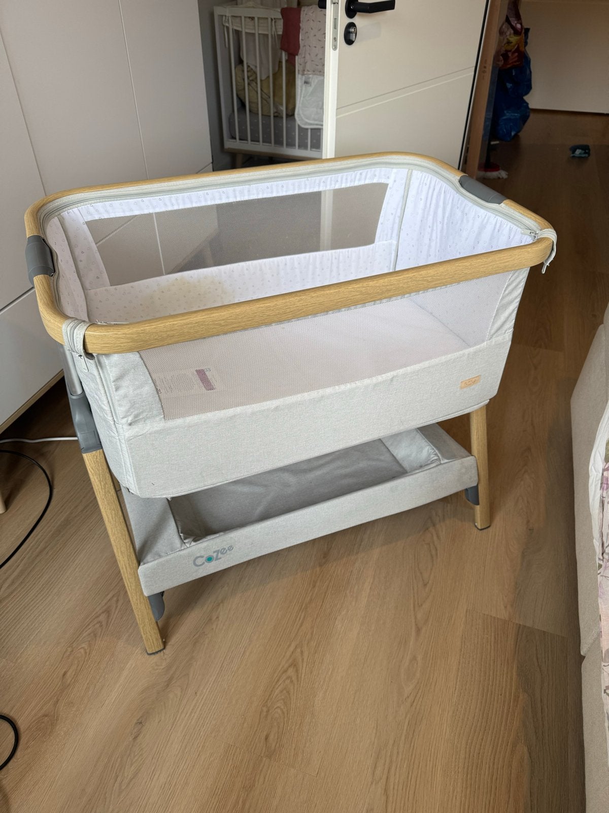 Tutti Bambini CoZee co-sleeper inclusief matras, Ophalen, Zo goed als nieuw, Matras