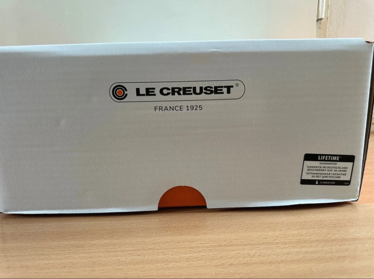 Le Creuset Braadpan - 28 cm - 6.7 Liter - Meringue -, Le Creuset, Ophalen of Verzenden, Braadpan, Gietijzer
