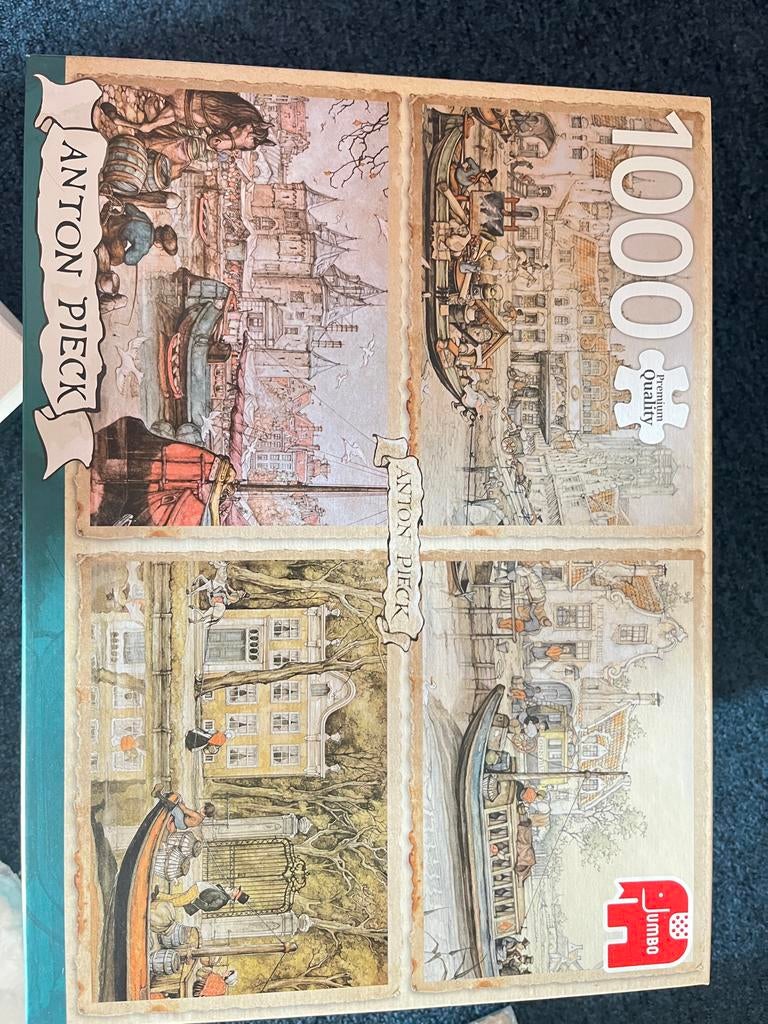 puzzels 1000/1500/456/950stukjes, Hobby en Vrije tijd, Denksport en Puzzels, Gebruikt, Legpuzzel, 500 t/m 1500 stukjes, Ophalen of Verzenden