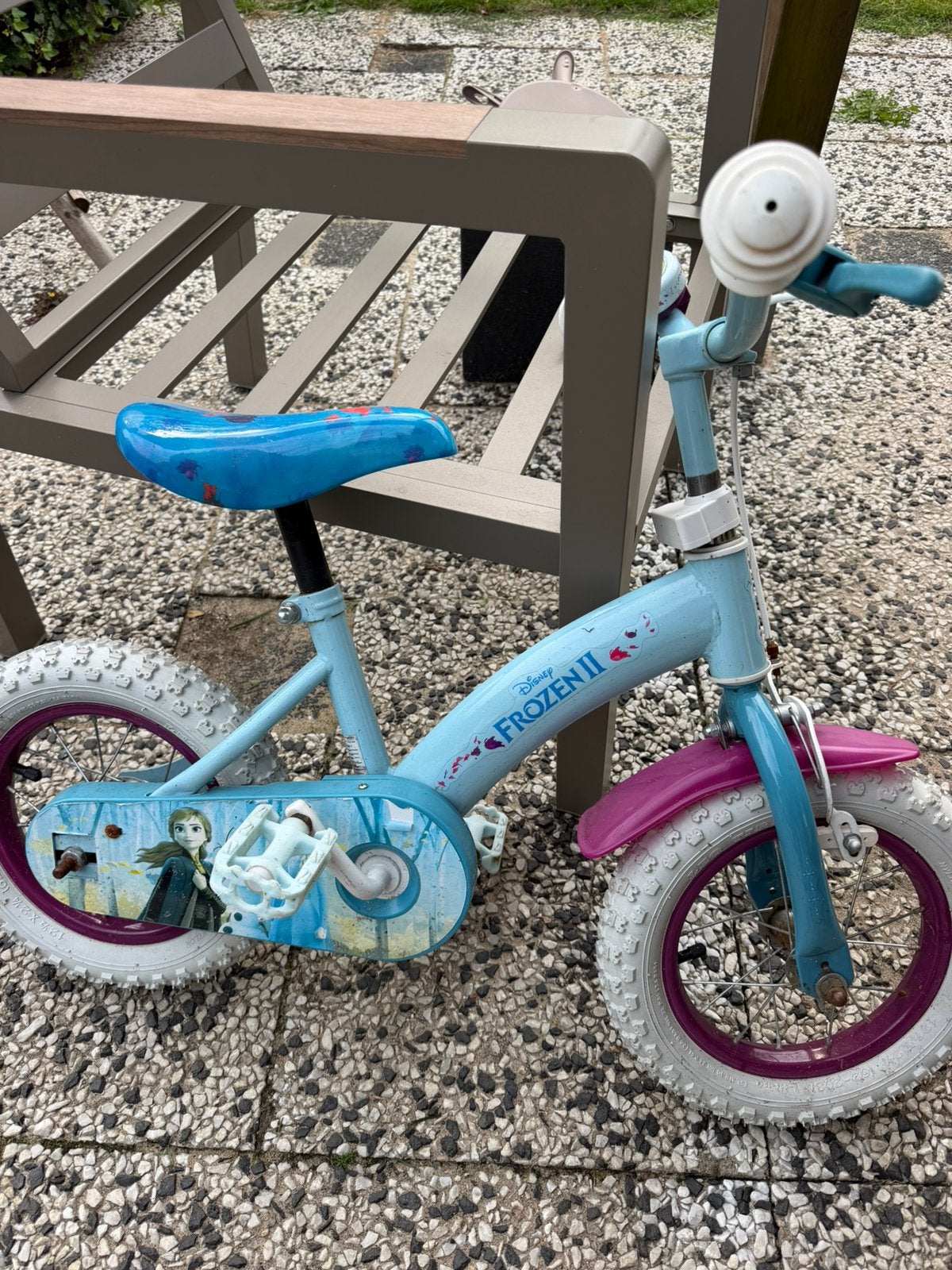 Frozen fietsje, Ophalen of Verzenden, Gebruikt, Terugtraprem, Minder dan 16 inch