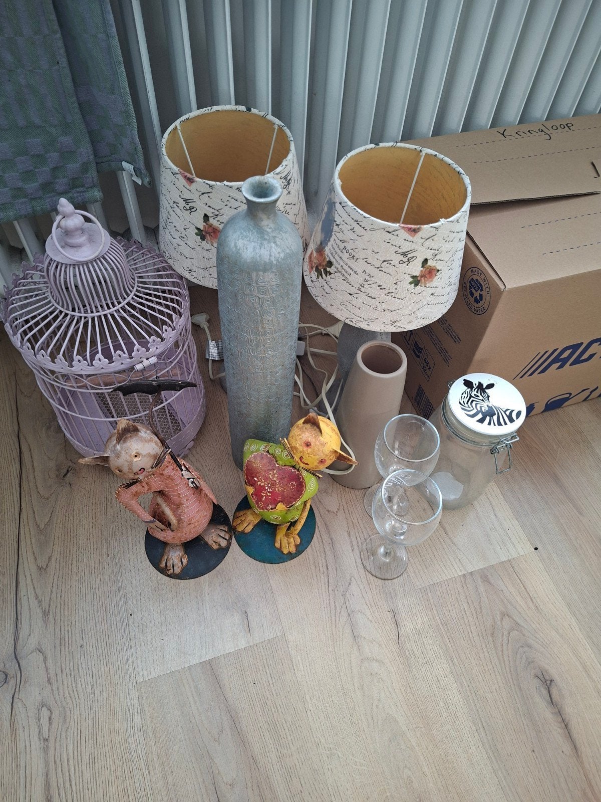 Rommelmarkt/Kringloopspullen gratis, Ophalen