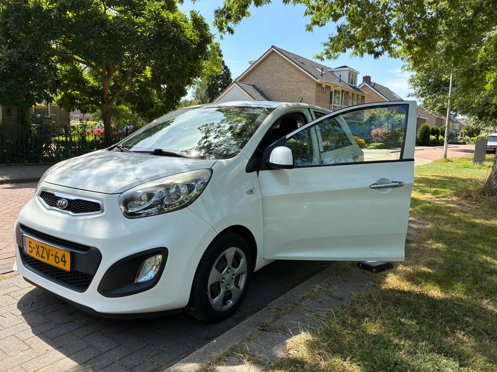 Kia Picanto 1.0 Cvvt 5-DRS 2015 Wit, Ophalen, Kia