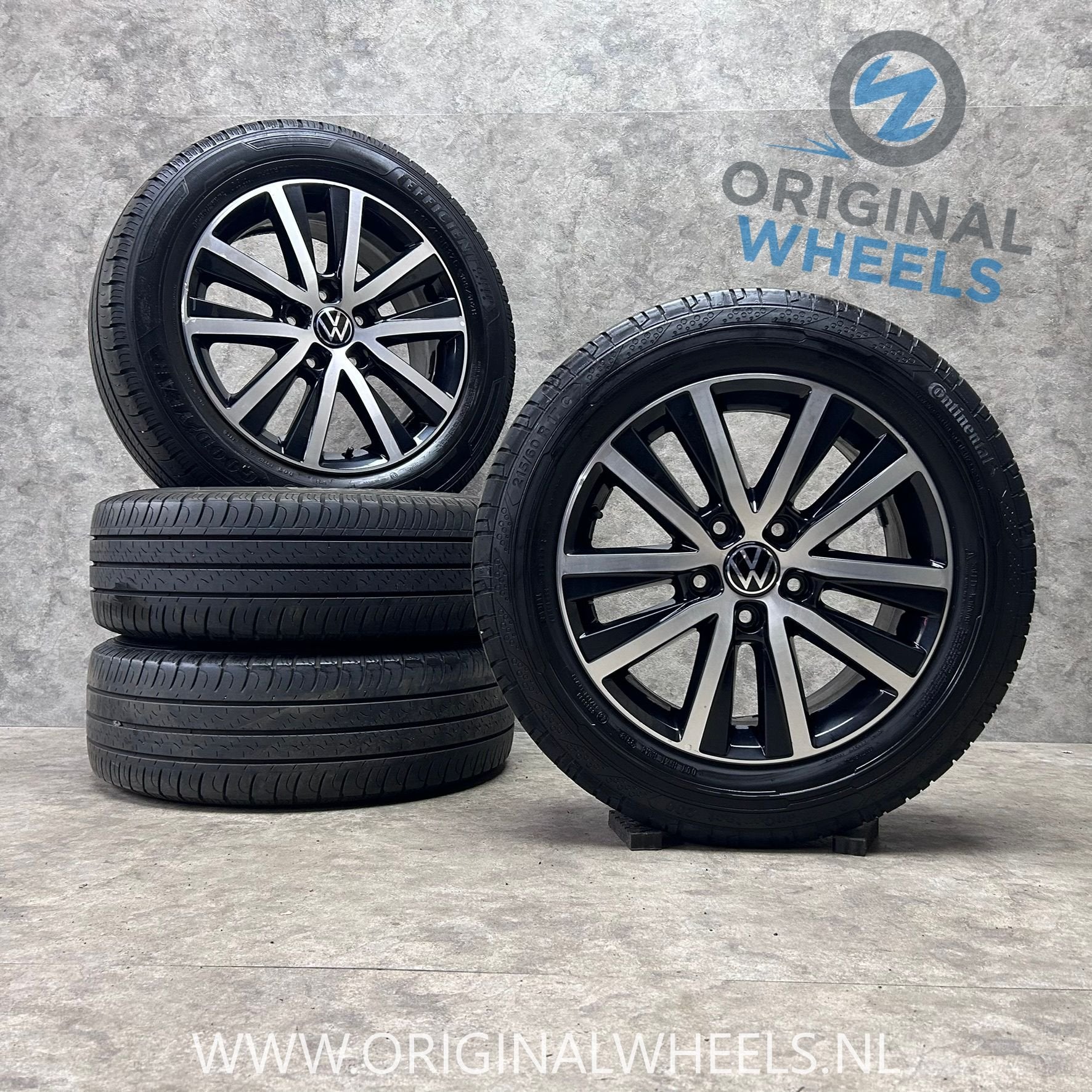 17 inch originele Cascavel velgen zomerbanden VW transporter, Auto-onderdelen, Banden en Velgen, -, -, Banden en Velgen, 17 inch