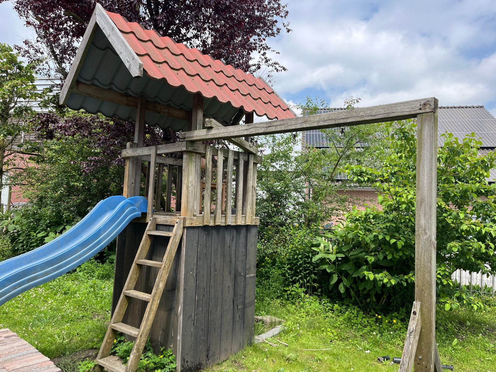 Speelhuisje gratis, Ophalen, Gebruikt, Glijbaan